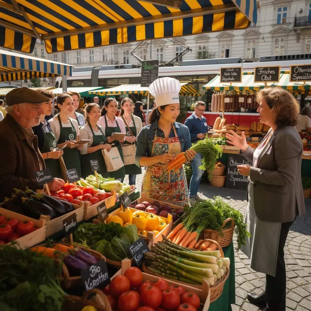 Ein Schreibtisch mit Notizen und Kochbüchern, die für das Restaurantmanagement genutzt werden.