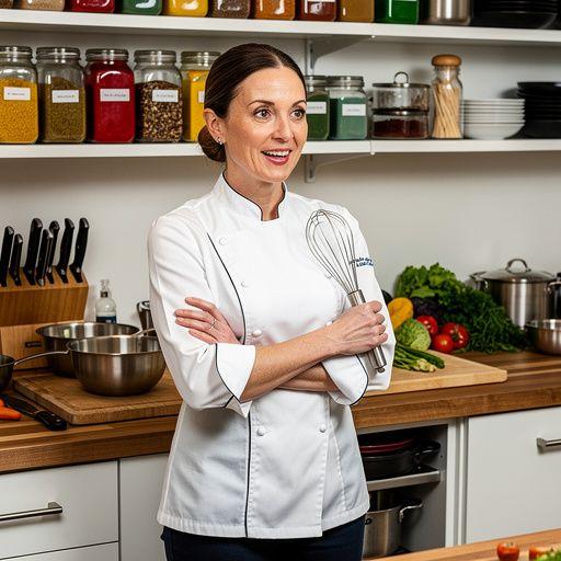 Ein gedeckter Tisch mit verschiedenen österreichischen Spezialitäten für eine kulinarische Veranstaltung.